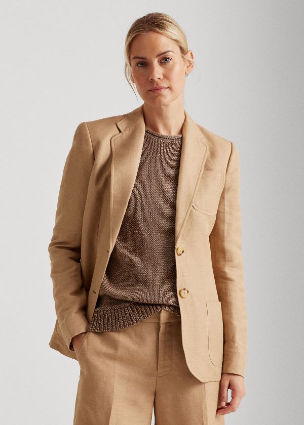 Blazer Ralph Lauren Twill Mulher 63175-BASF